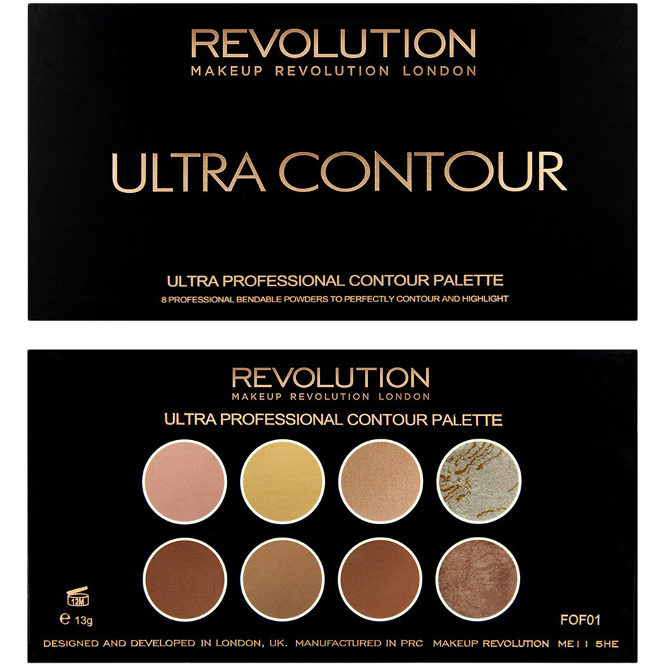 Alternativ bild 1 för Makeup Revolution Ultra Professional Contour Palette 10 g