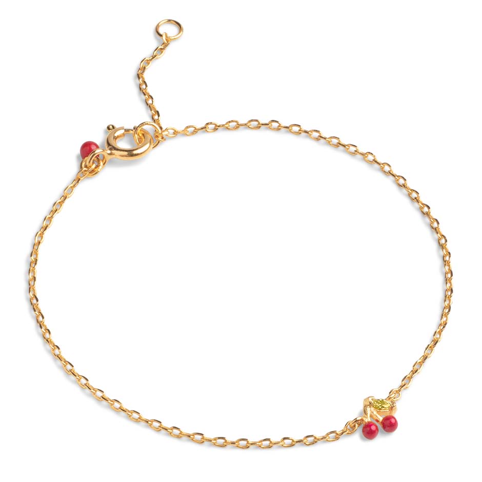 Bracelet Cherry,  Enamel Copenhagen Armband
