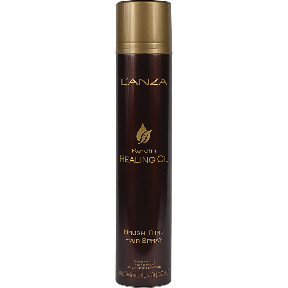 L'ANZA Healing Keratin Oil Brush Thru Hair Spray - 350 ml