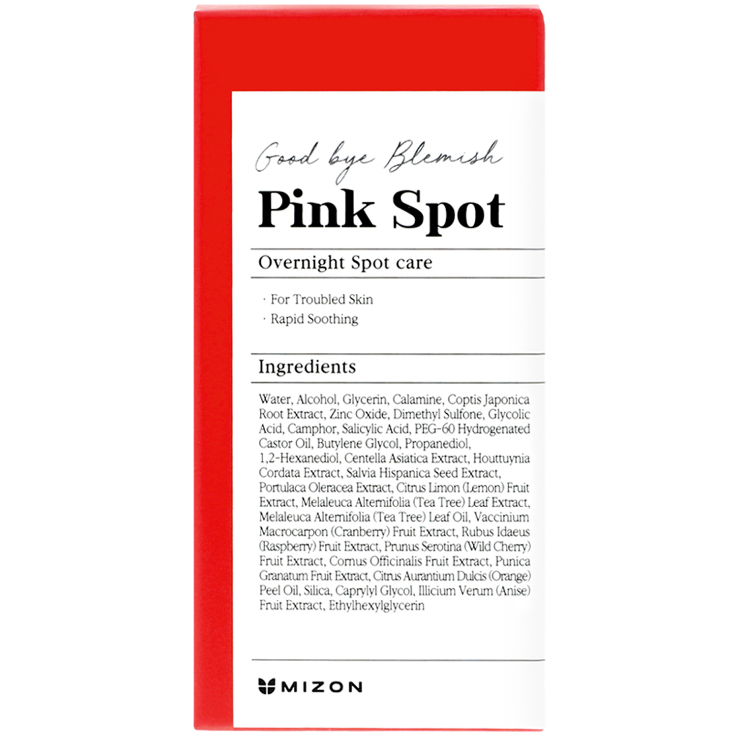 Alternativ bild 1 för Mizon Good Bye Blemish Pink Spot 19 ml