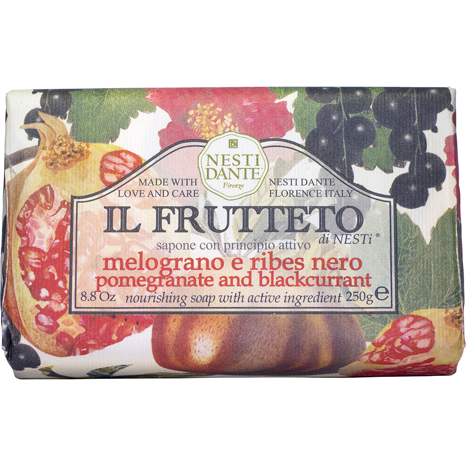 IL Frutteto Pomegranate & Blackcurrant, 250 g Nesti Dante Handtvål