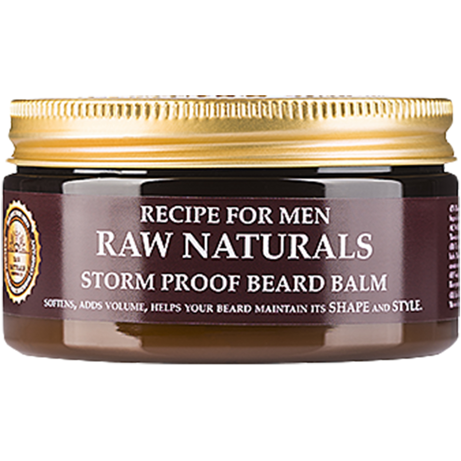 Köp Raw Naturals Storm Proof Beard Balm, 100 ml Raw Naturals by Recipe for Men Skäggolja & Balm fraktfritt