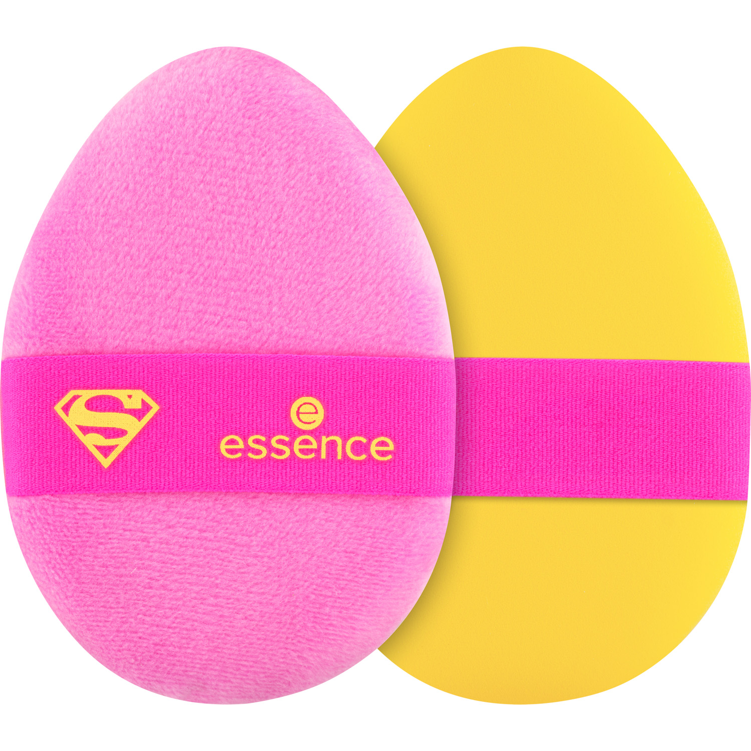Superman double-sided powder puff
