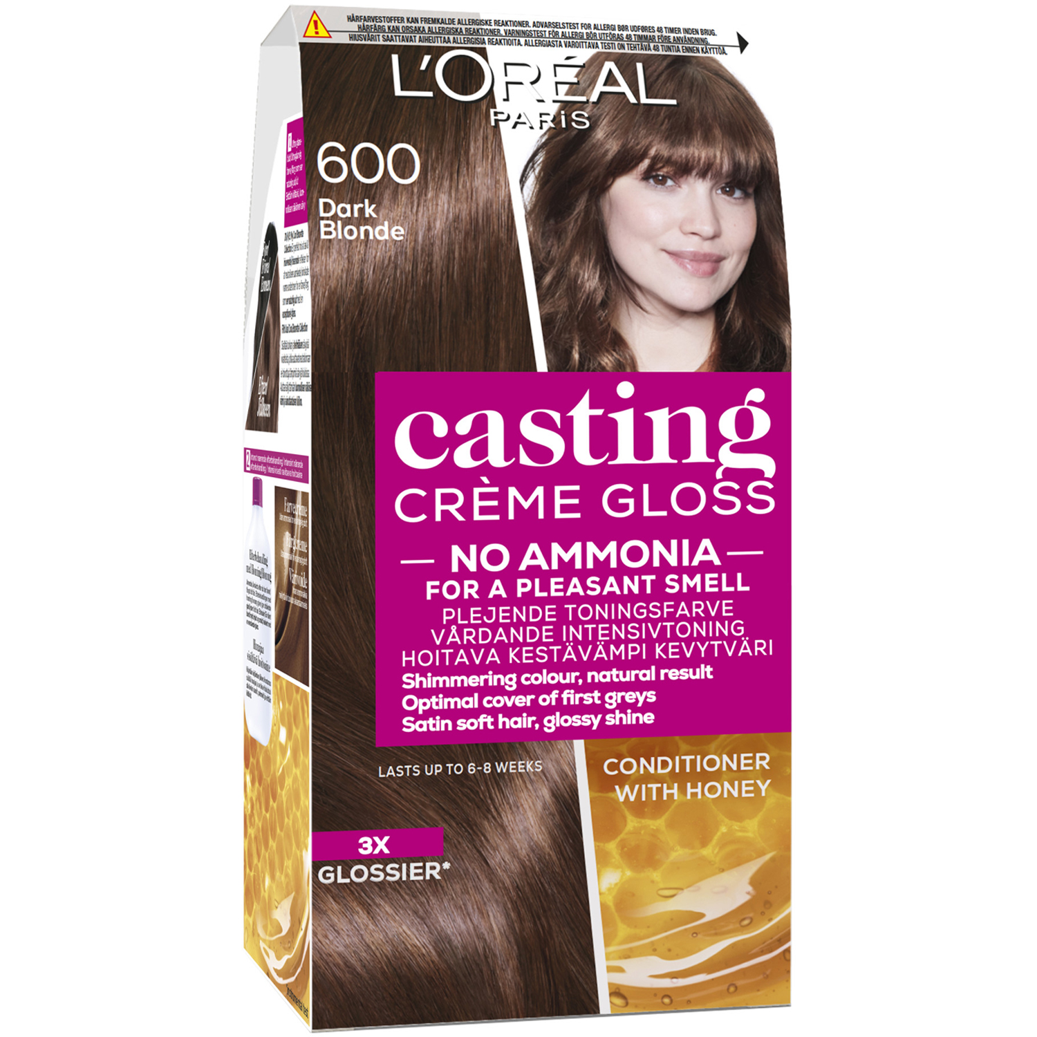 L'Oréal Paris Casting Crème Gloss 600 Mörkblond, Dark Blonde L'Oréal Paris Färg