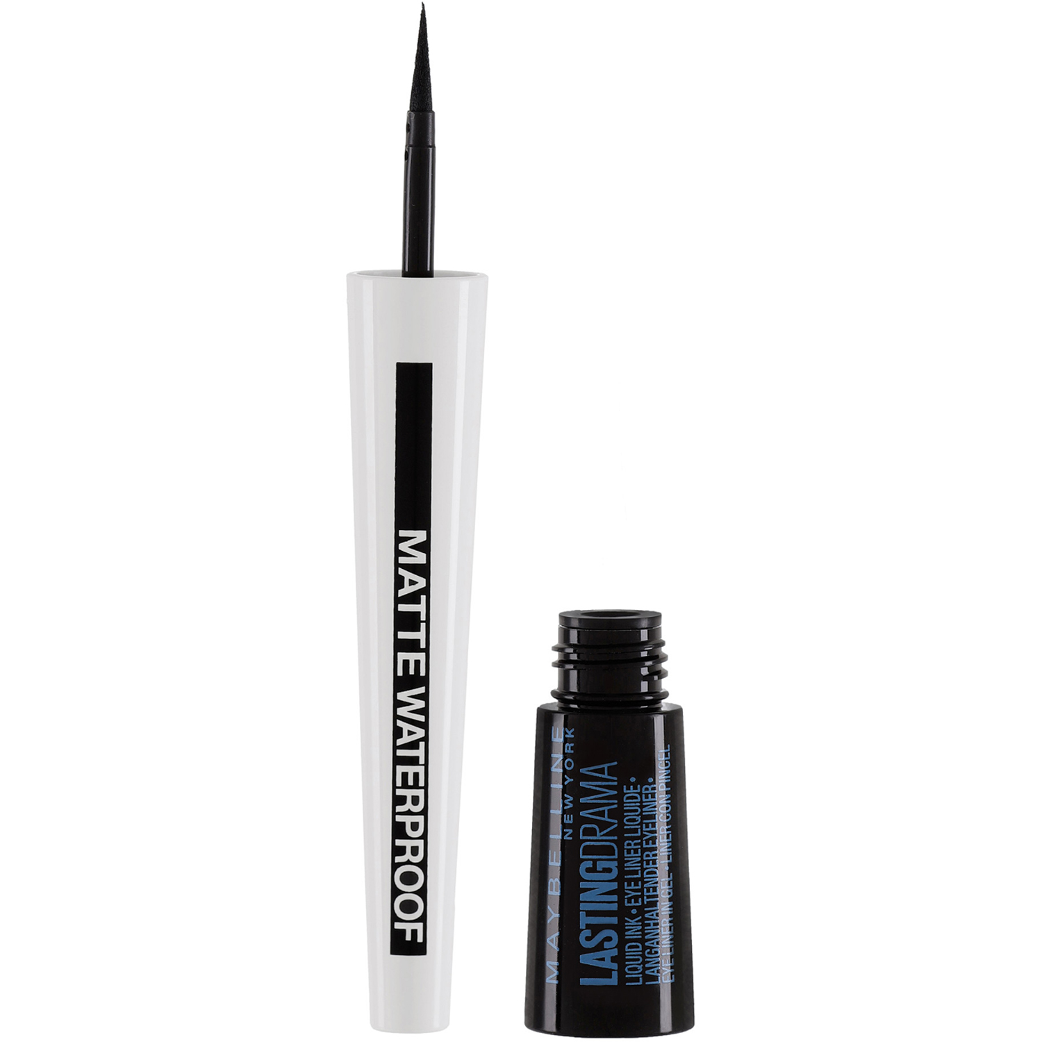 Köp Maybelline Master Ink Liner, Matte Black Waterproof 2,5 ml Maybelline Eyeliner fraktfritt