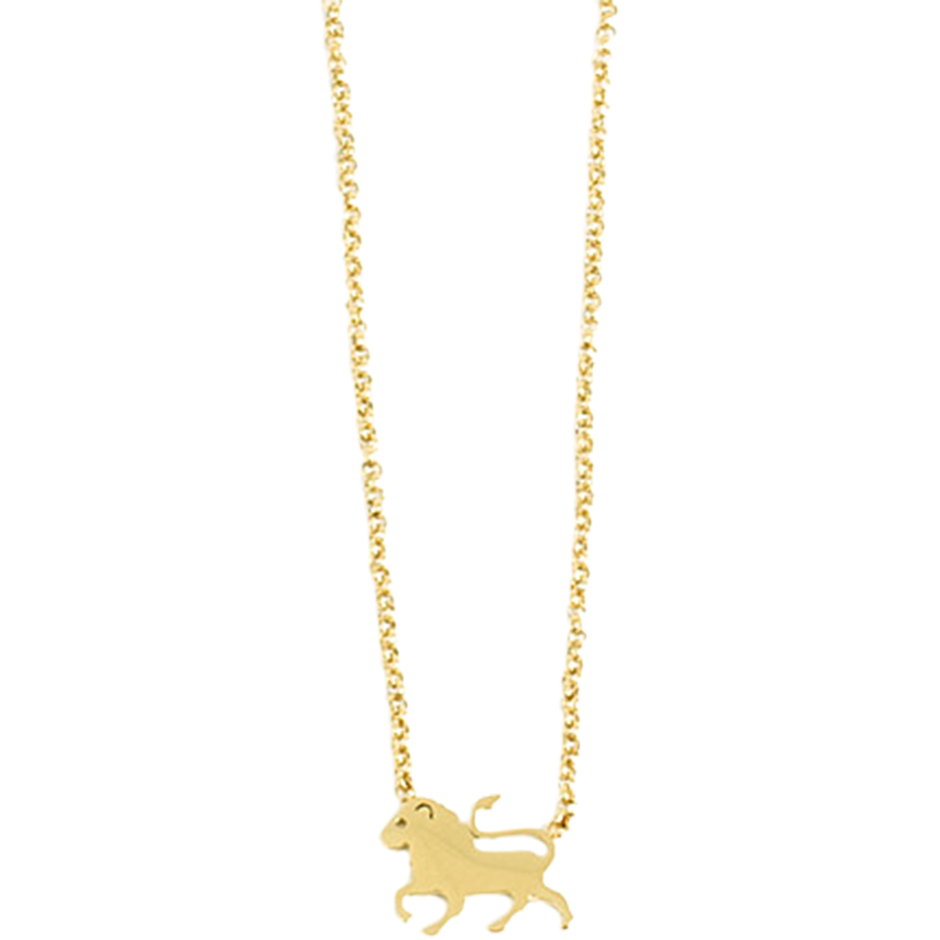 Zodiac Steel Gold Necklace,  A&C Oslo Halsband
