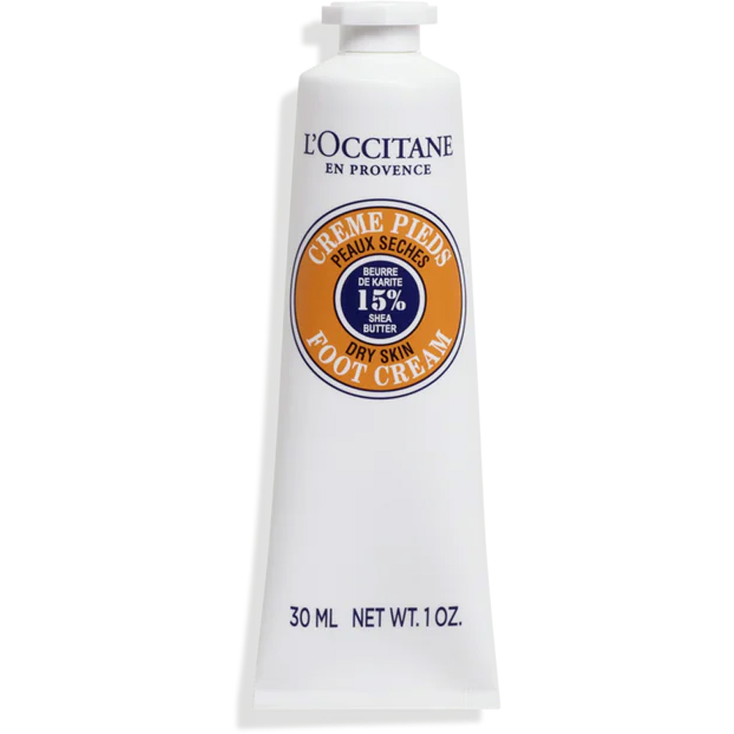 Köp L'Occitane Shea Butter Foot Cream,  30ml L'Occitane Fotvård fraktfritt