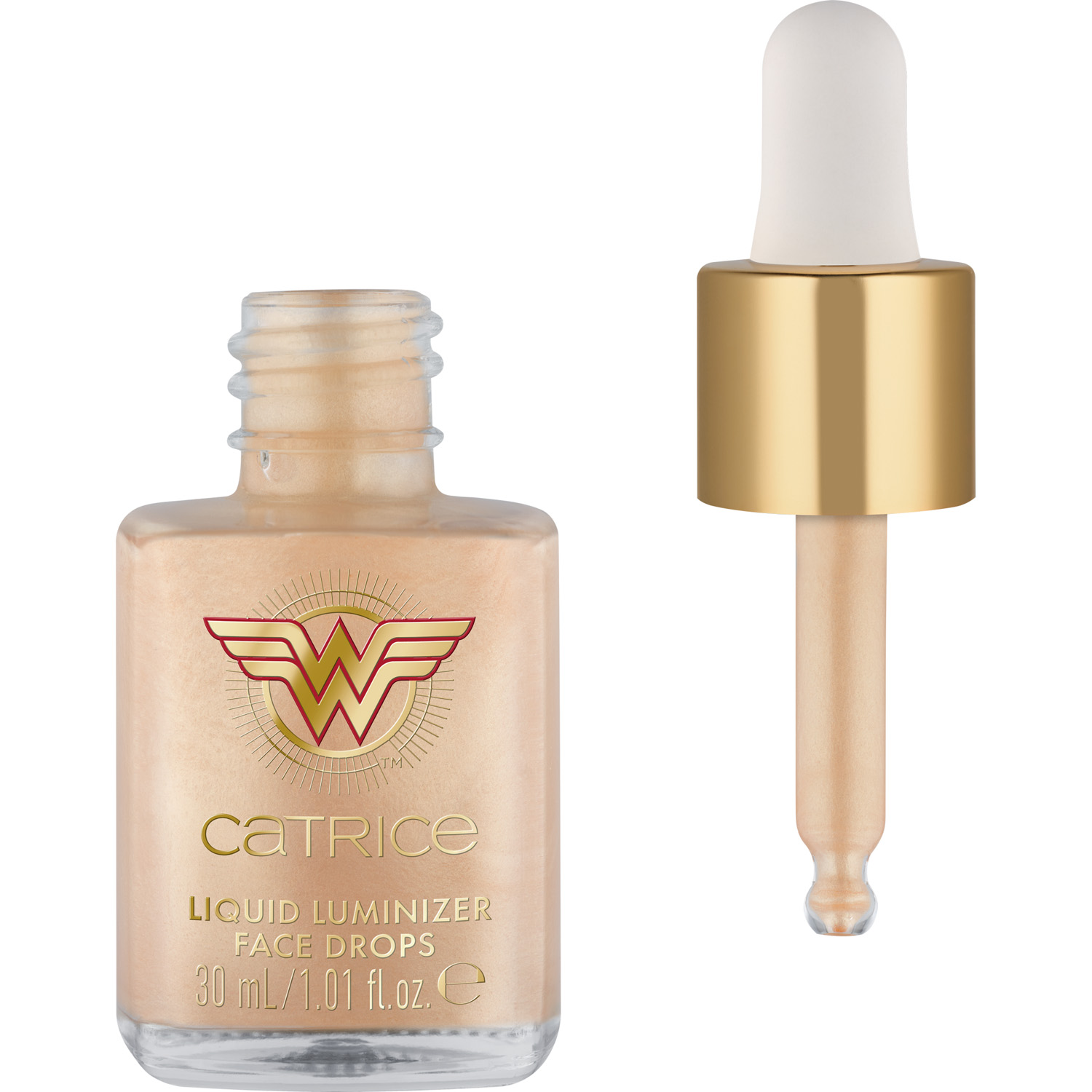 Wonder Woman Liquid Luminizer Face Drops