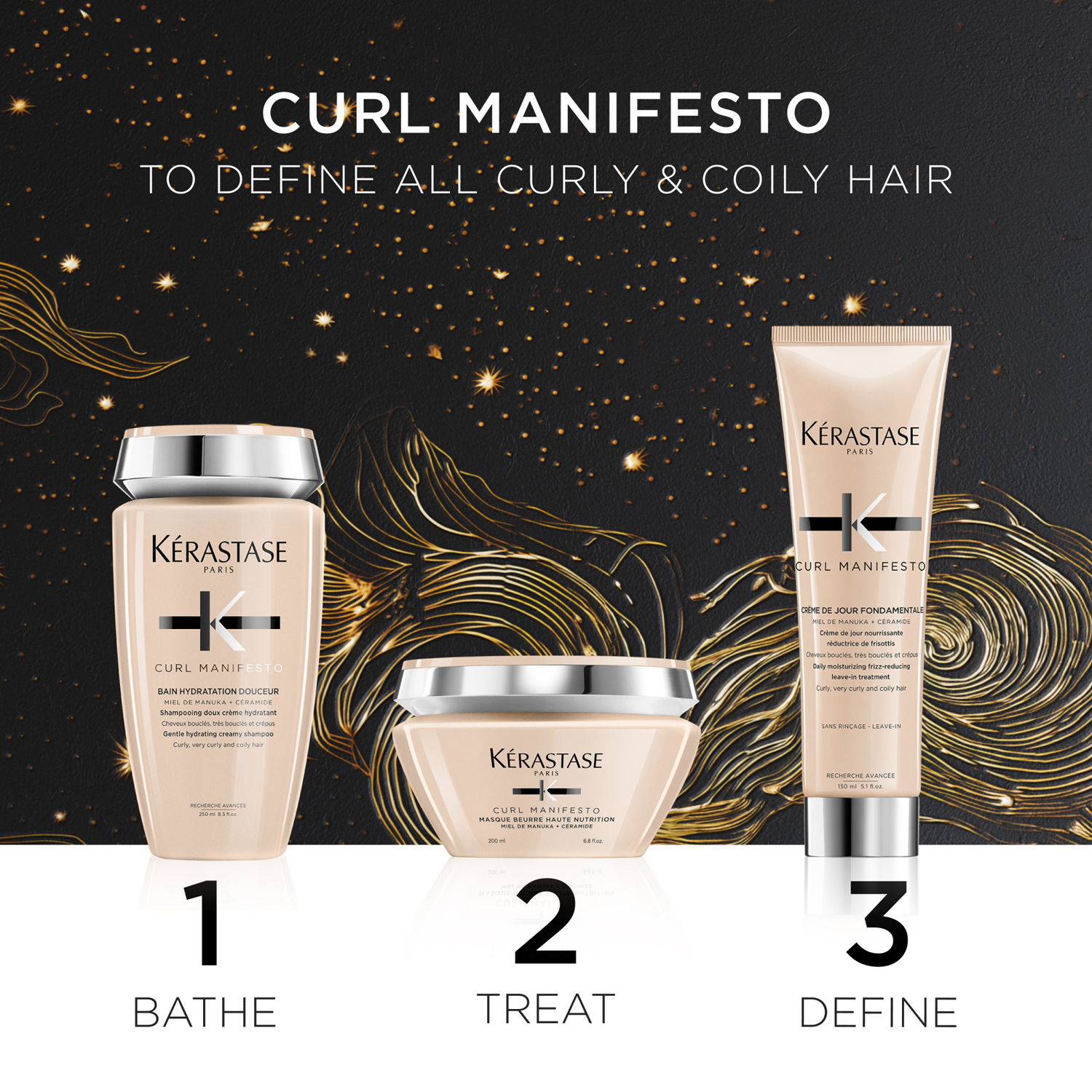 Curl Manifesto Mask Set 2024 For Curly Hair
