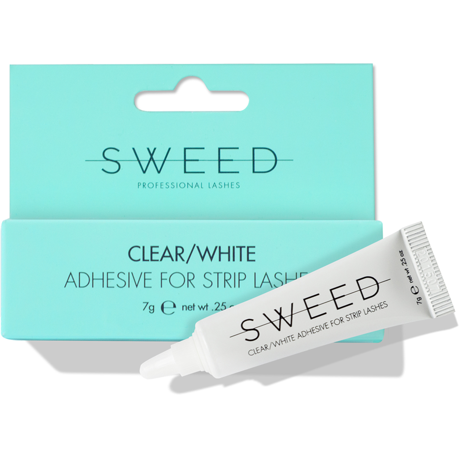 Clear/White Adhesive for Strip Lashes
