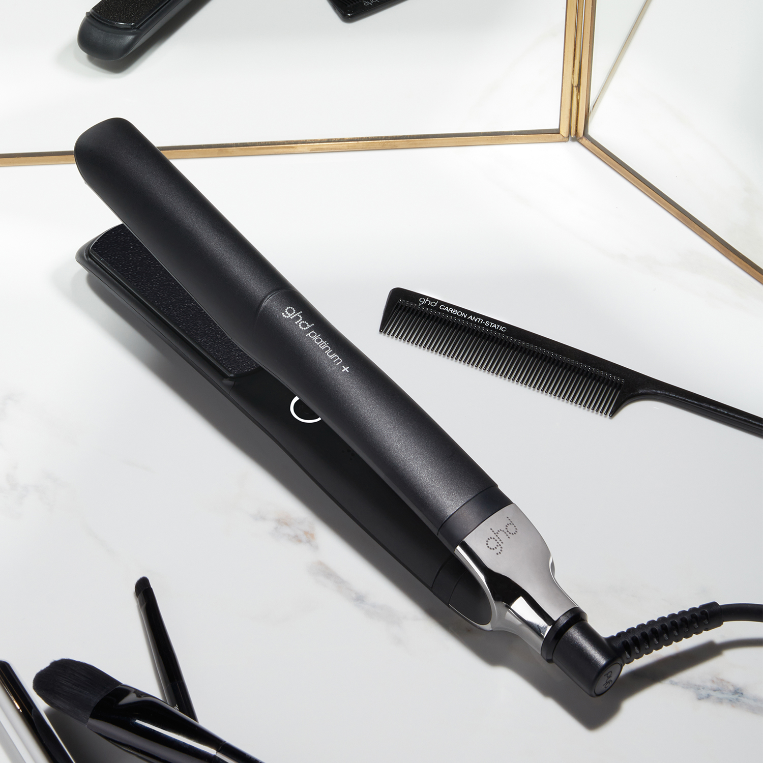 Platinum + Hair Straightener