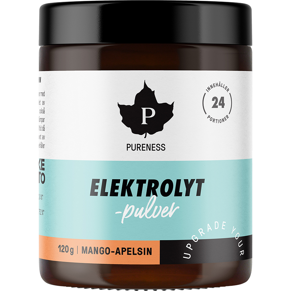 Elektrolytpulver Mango & Apelsin, 120 g Pureness Kosttillskott & Vitaminer