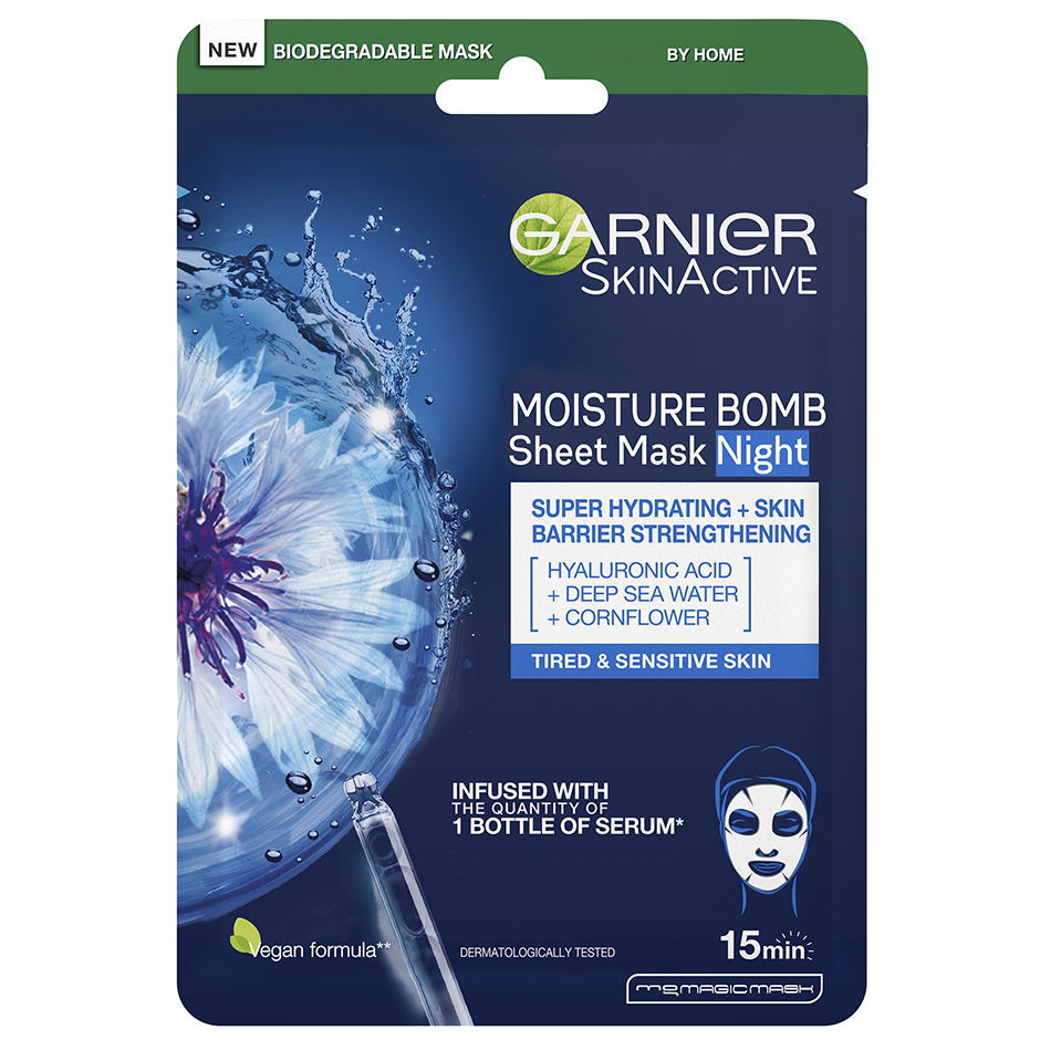 Skin Active Night tissue mask, 28 g Garnier Ansiktsmask