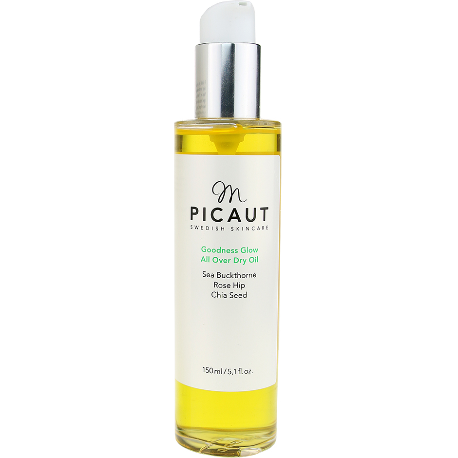 Köp M Picaut Goodness Glow All Over Dry Oil, 150ml M Picaut Swedish Skincare Hudserum & Kroppsolja fraktfritt