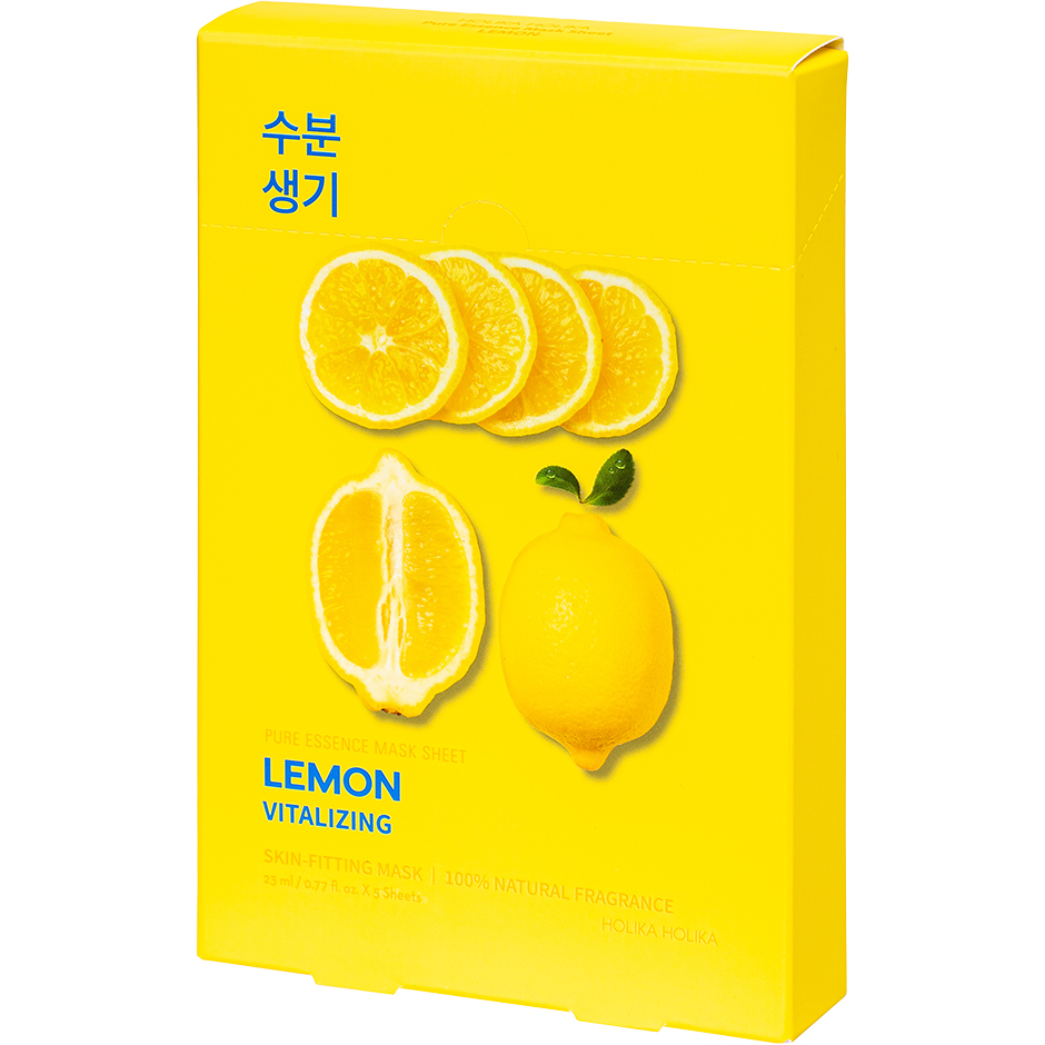 Pure Essence Mask Sheet Pack Lemon,  Holika Holika Ansiktsmask