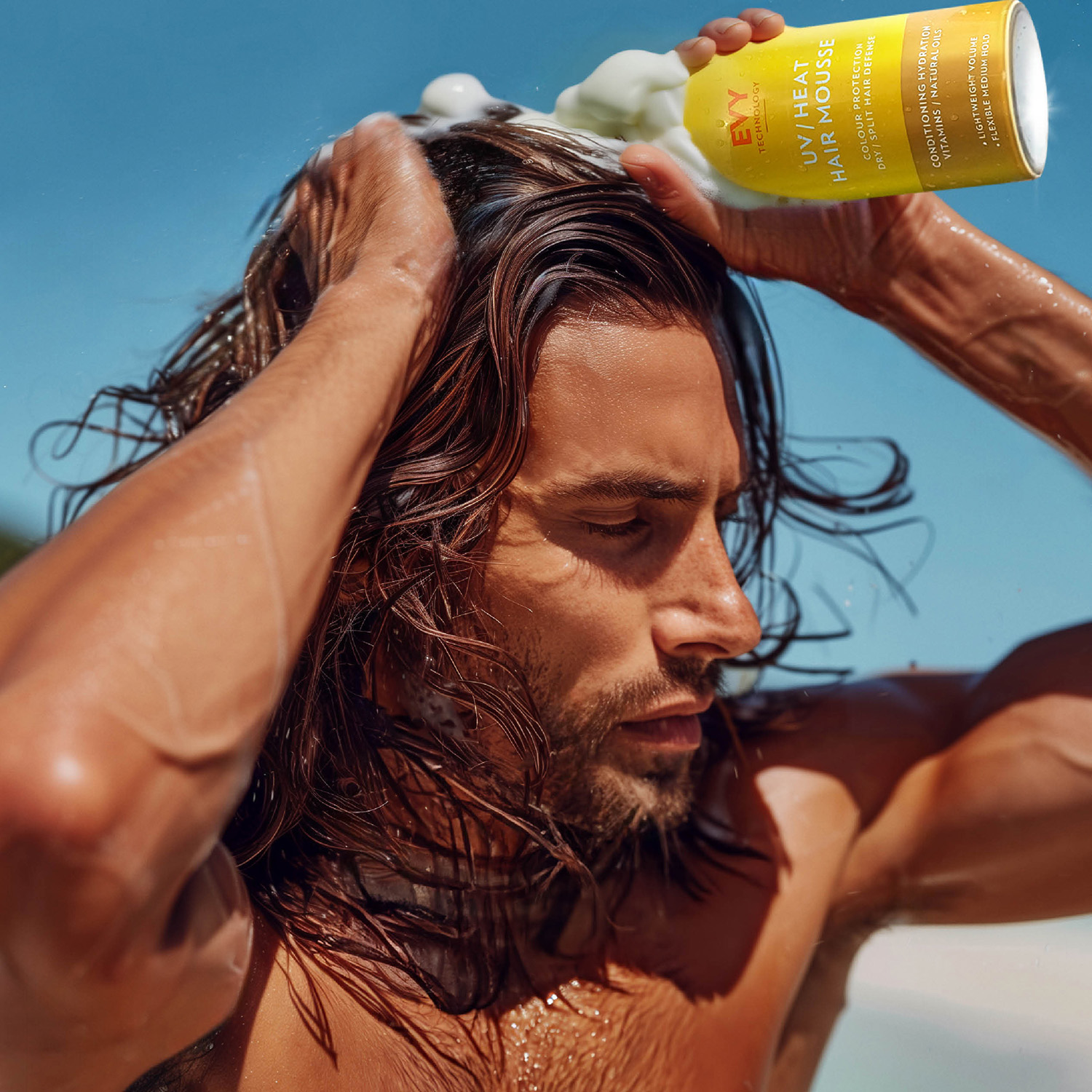 UV Heat Hair Mousse