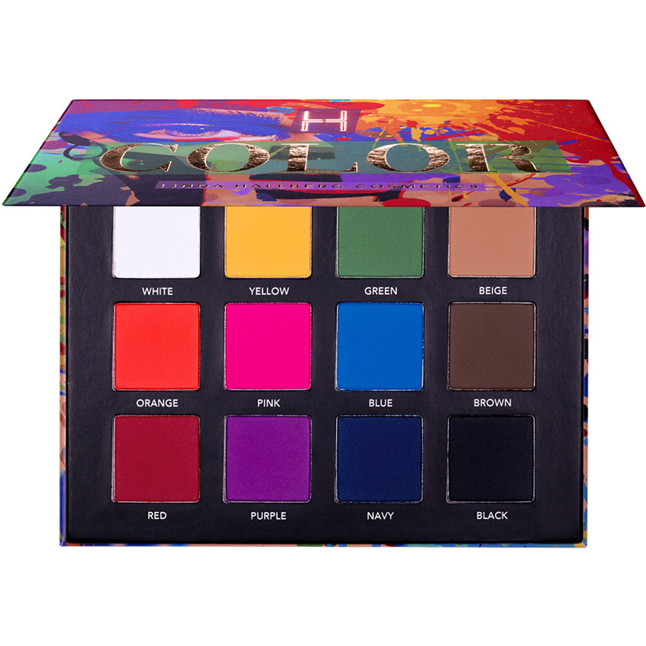 Color Palette, 12 g LH cosmetics Ögonskuggspalett