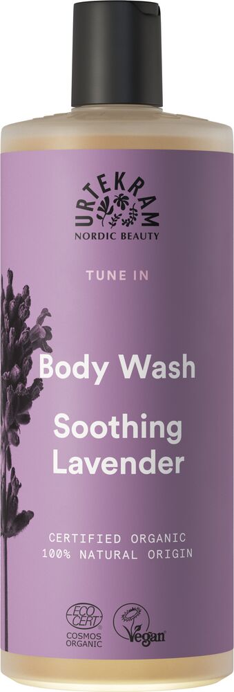 Soothing Lavender Body Wash, 500 ml Urtekram Duschcreme
