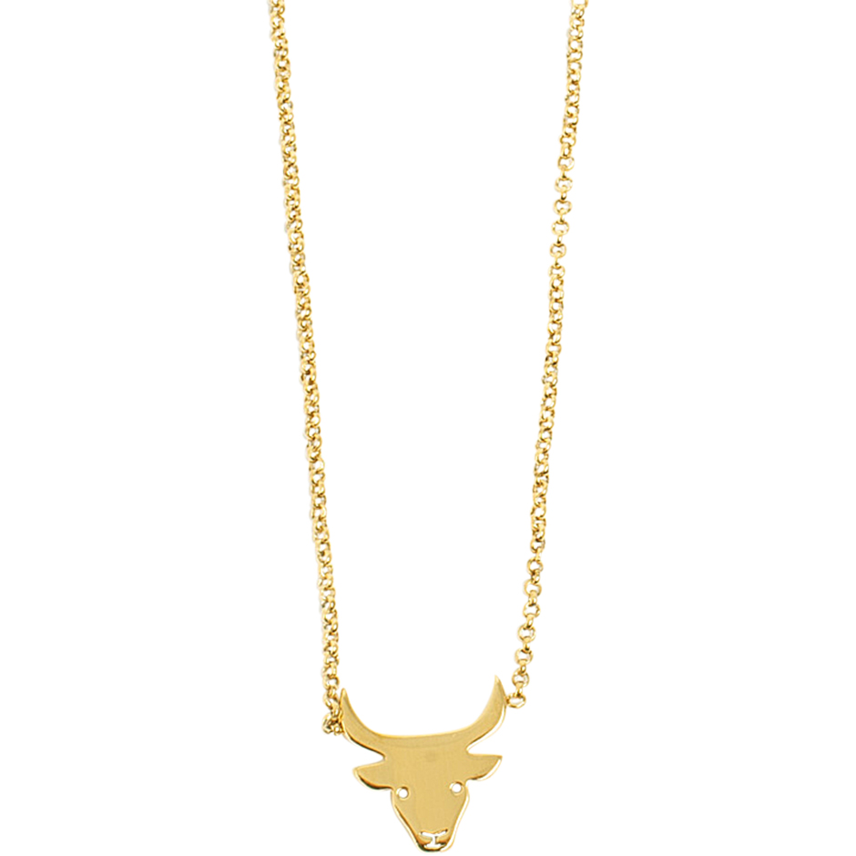 Zodiac Steel Gold Necklace,  A&C Oslo Halsband