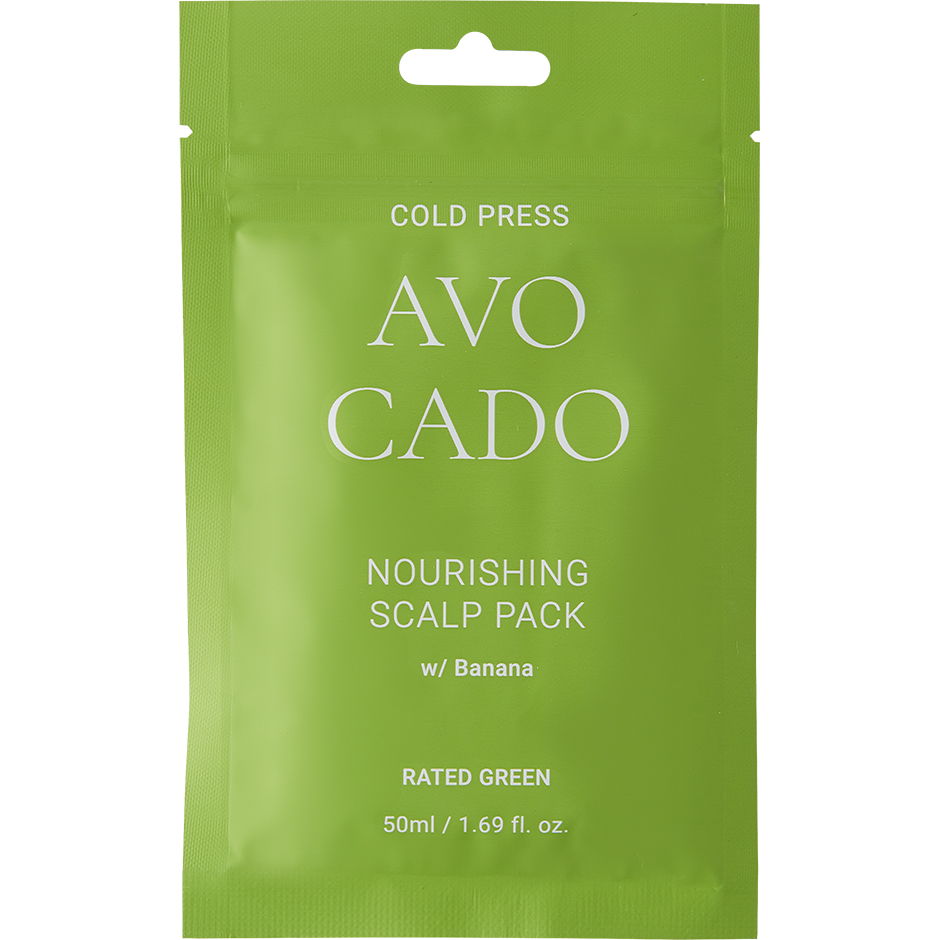 Cold Press Avocado Nourishing Scalp Pack w/ Banana, 50 ml Rated Green Vårdande produkter