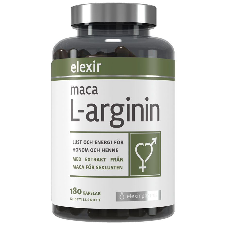 Maca L-arginin,  Elexir Pharma Kosttillskott & Vitaminer