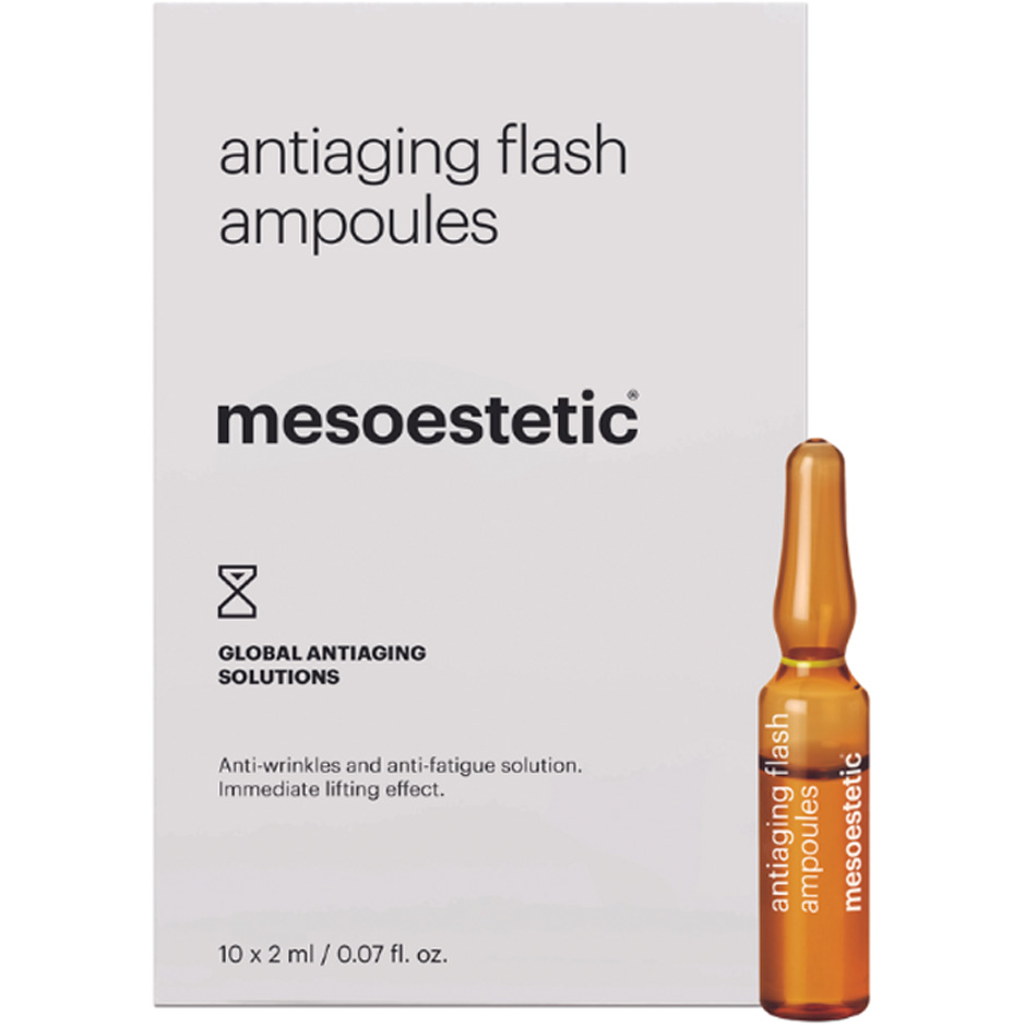 Antiaging Flash Ampoules,  Mesoestetic Serum & Ansiktsolja