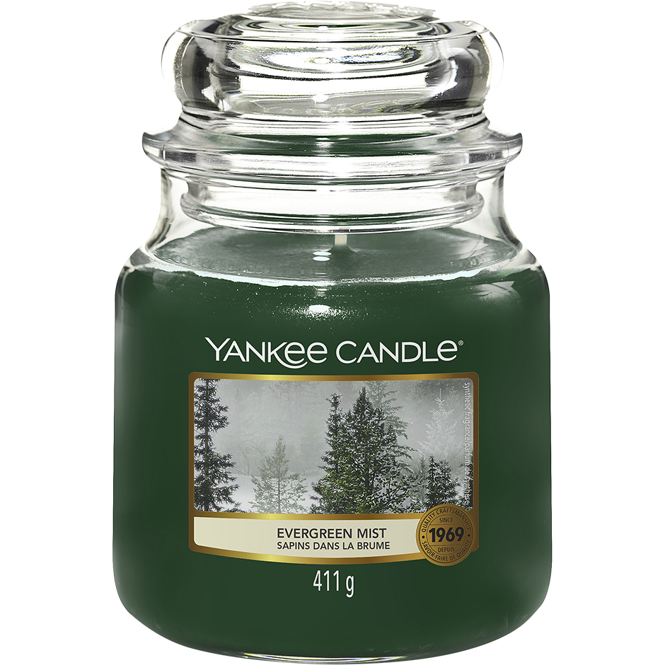 Evergreen Mist 411 g Yankee Candle Doftljus
