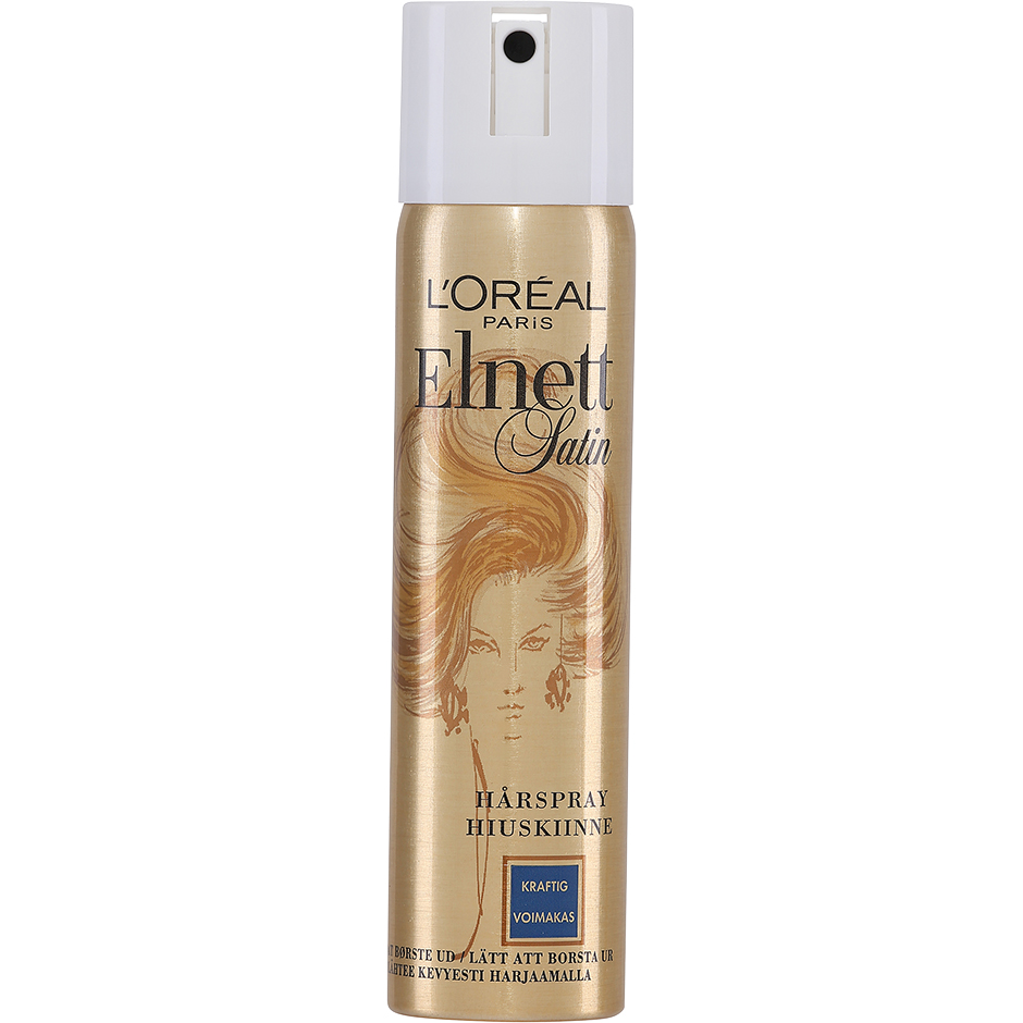Köp Elnett Satin, Strong 75 ml L'Oréal Paris Hårspray fraktfritt
