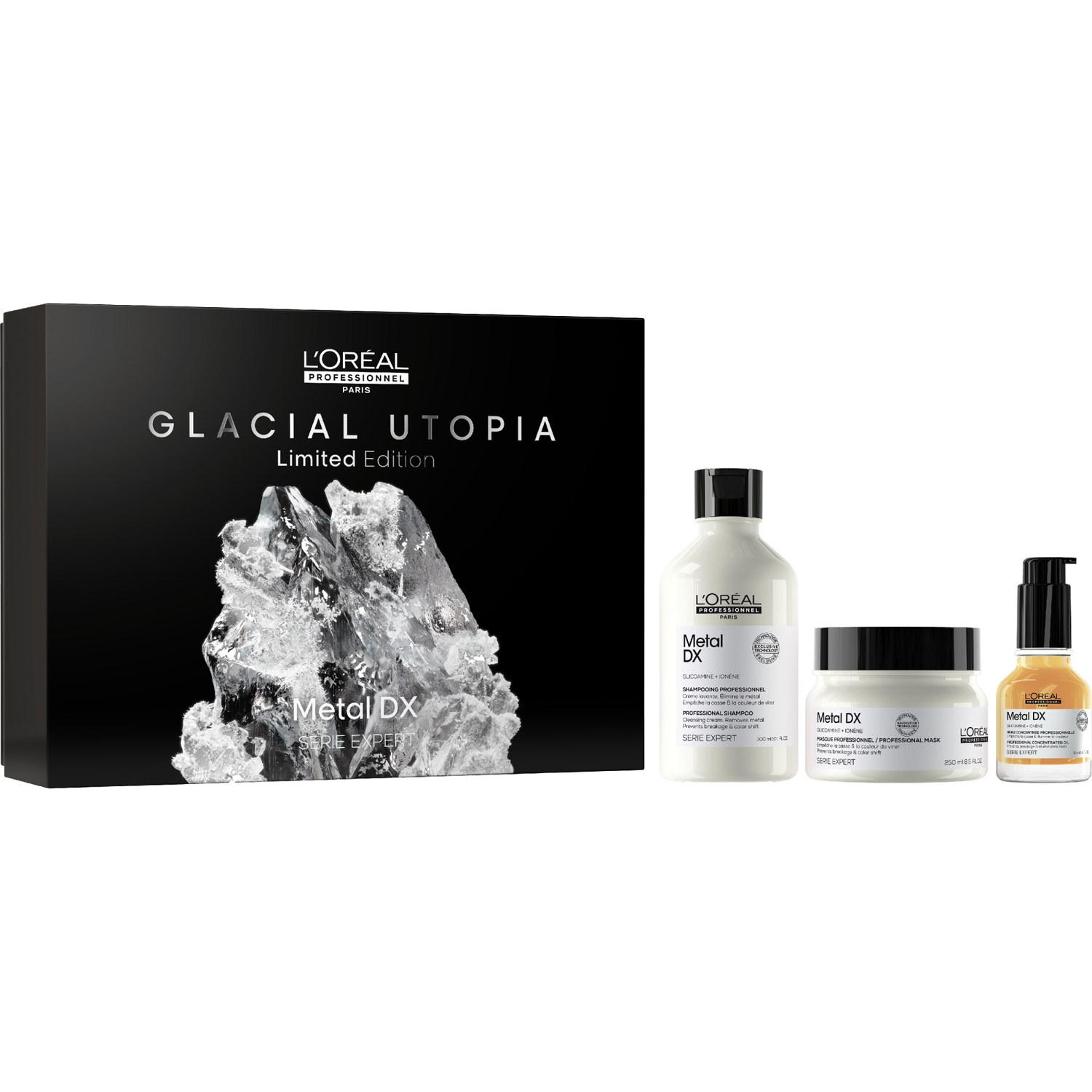 L'Oréal Professionnel Serie Expert Metal Dx Trio Set 2024 To Prevent Hair Damage 1 pcs