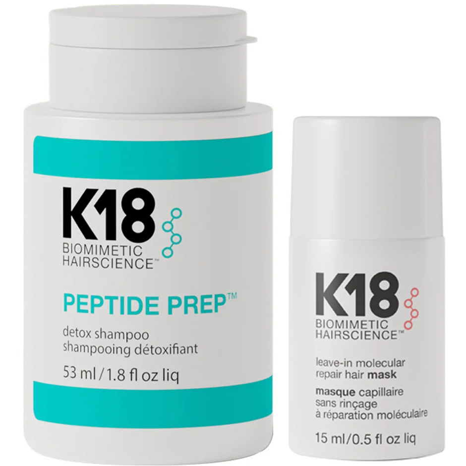 K18 Detox Shampoo & Leave-In Repair Mask 53 + 15 ml