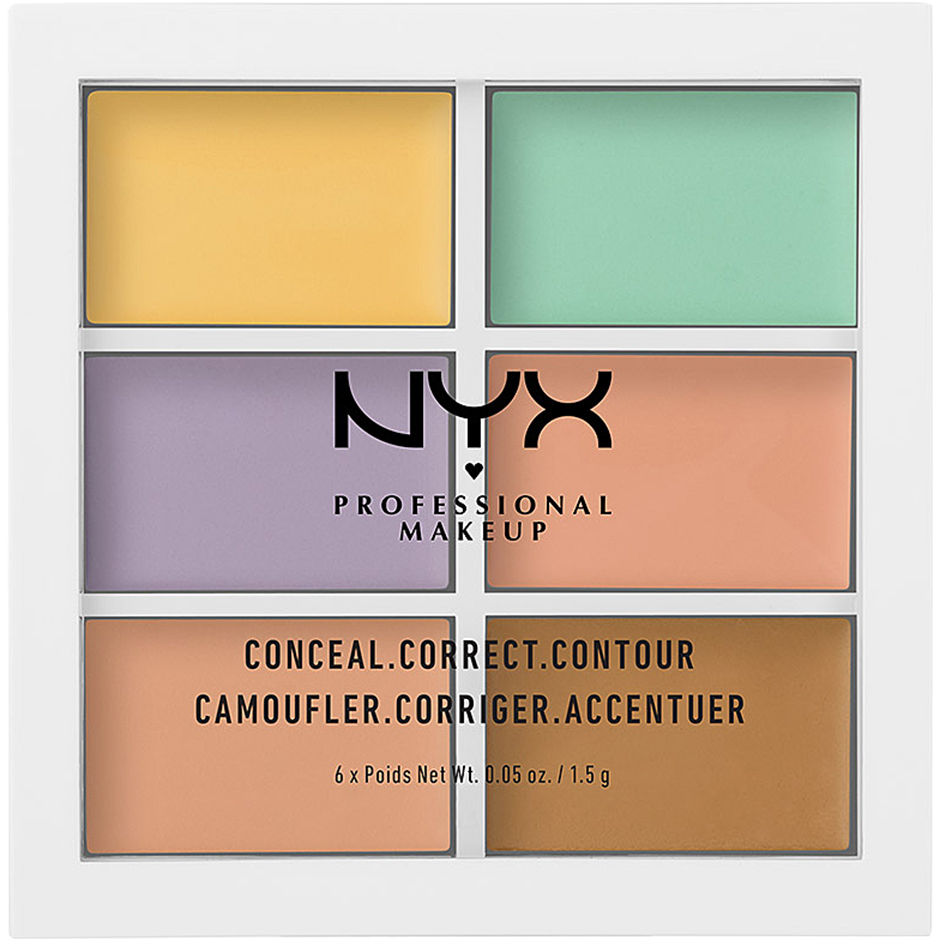 NYX PROF. MAKEUP 3C Palette Color Correcting Concealer