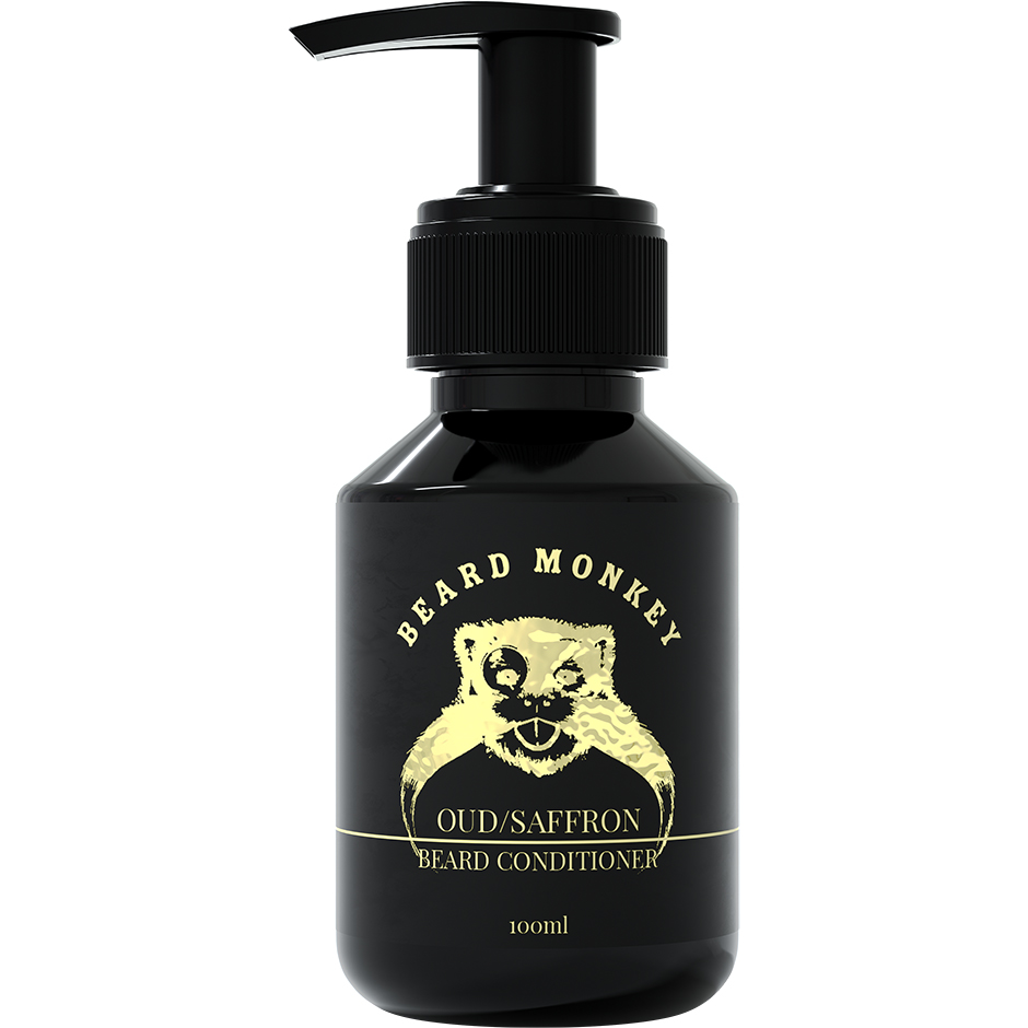 Oud & Saffron Beard Conditioner, 100 ml Beard Monkey Skäggschampo & Skäggbalsam