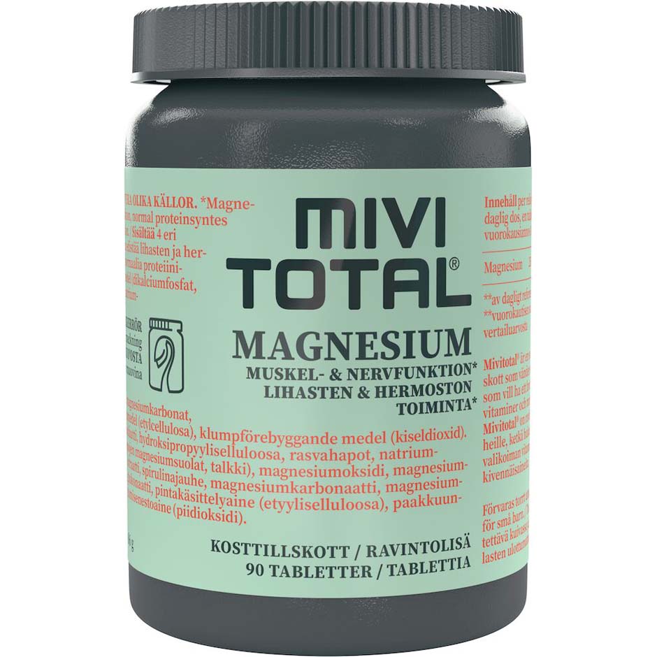Magnesium,  Mivitotal Kosttillskott & Vitaminer