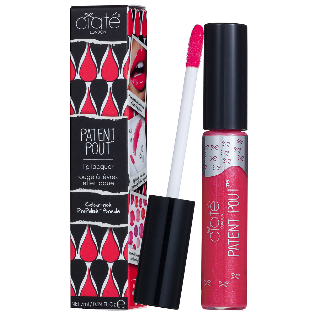 Ciaté Patent Pout Lip Lacquer Bee's Knees - 7 ml