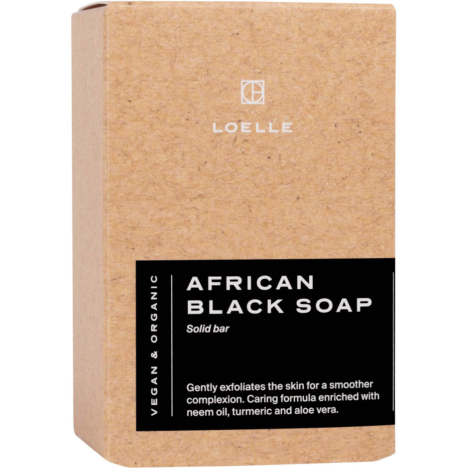 African Black Soap, 150 g Loelle Duschcreme