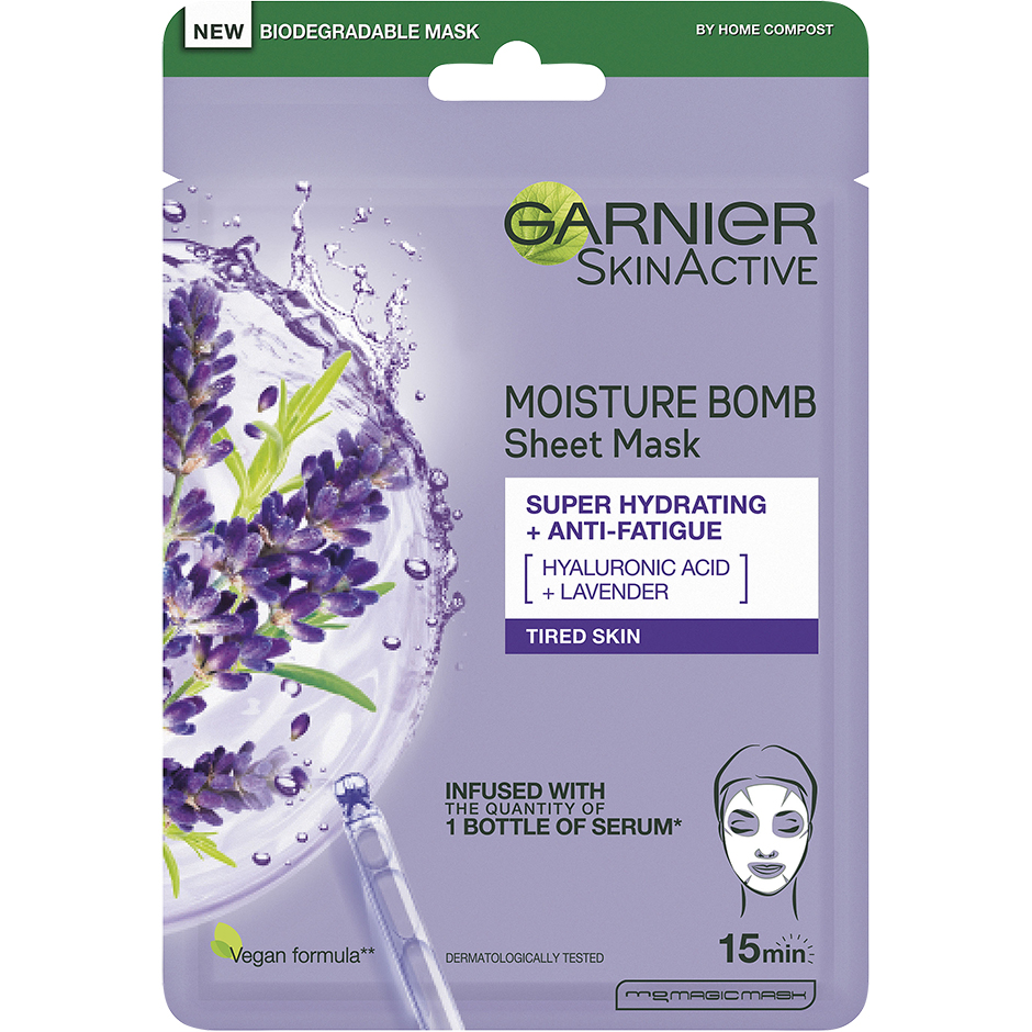 Skin Active Moisture Bomb Tissue Mask,  Garnier Ansiktsmask