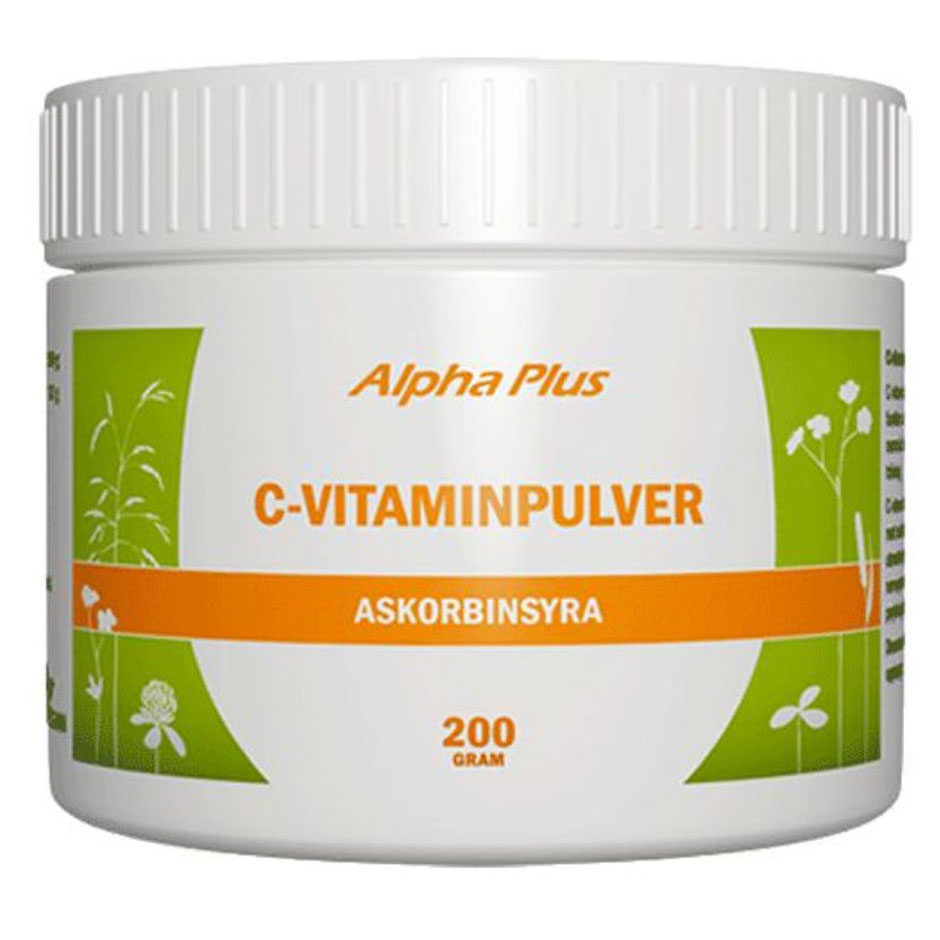 C-Vitaminpulver,  Alpha Plus Kosttillskott & Vitaminer