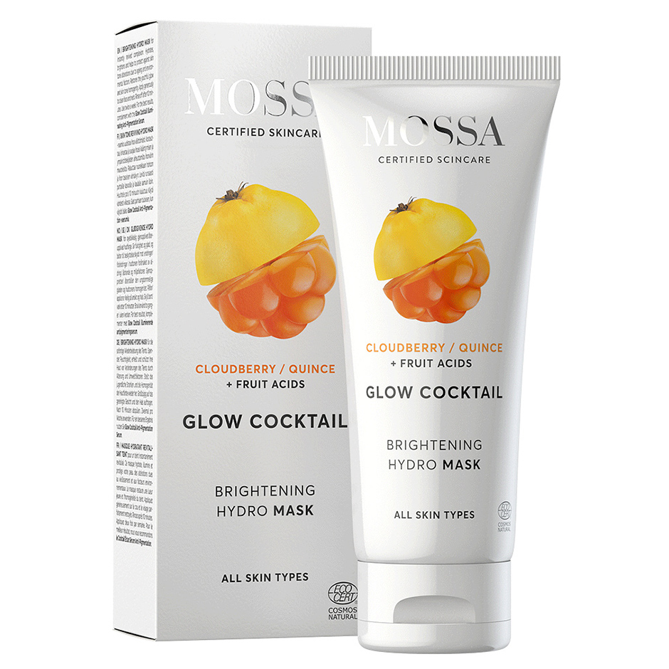 Glow Cocktail Brightening Hydro Mask,  MOSSA Ansiktsmask