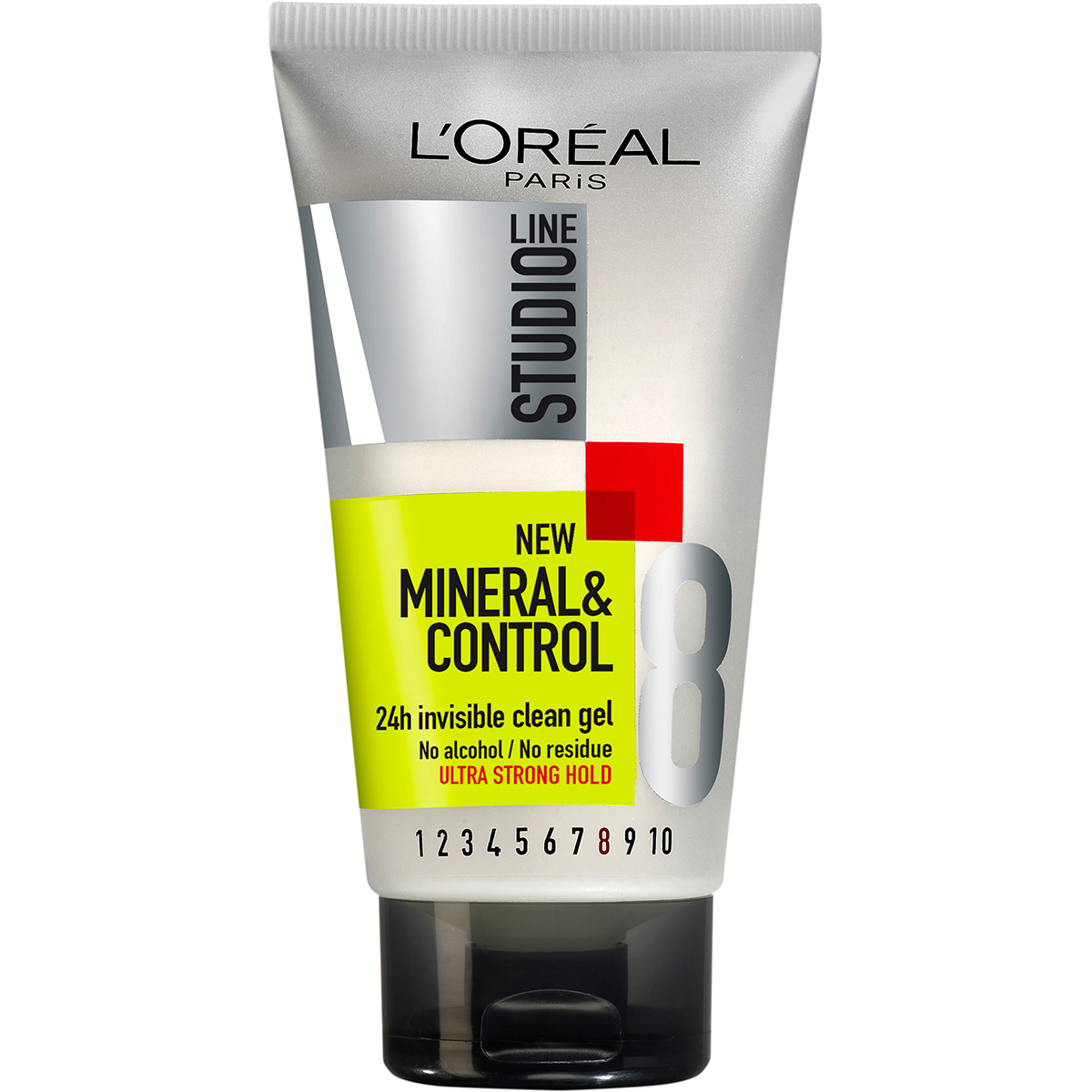 Köp Studio Line Mineral & Control 24h Invisible Clean Gel,  150 ml L'Oréal Paris Hårgel fraktfritt