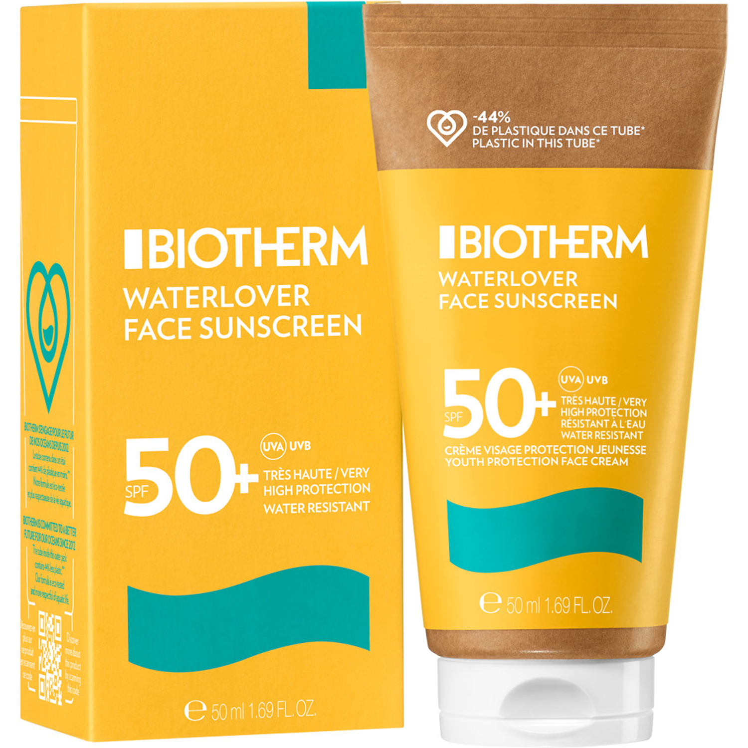 Waterlover Creme Solaire Anti-Age SPF50