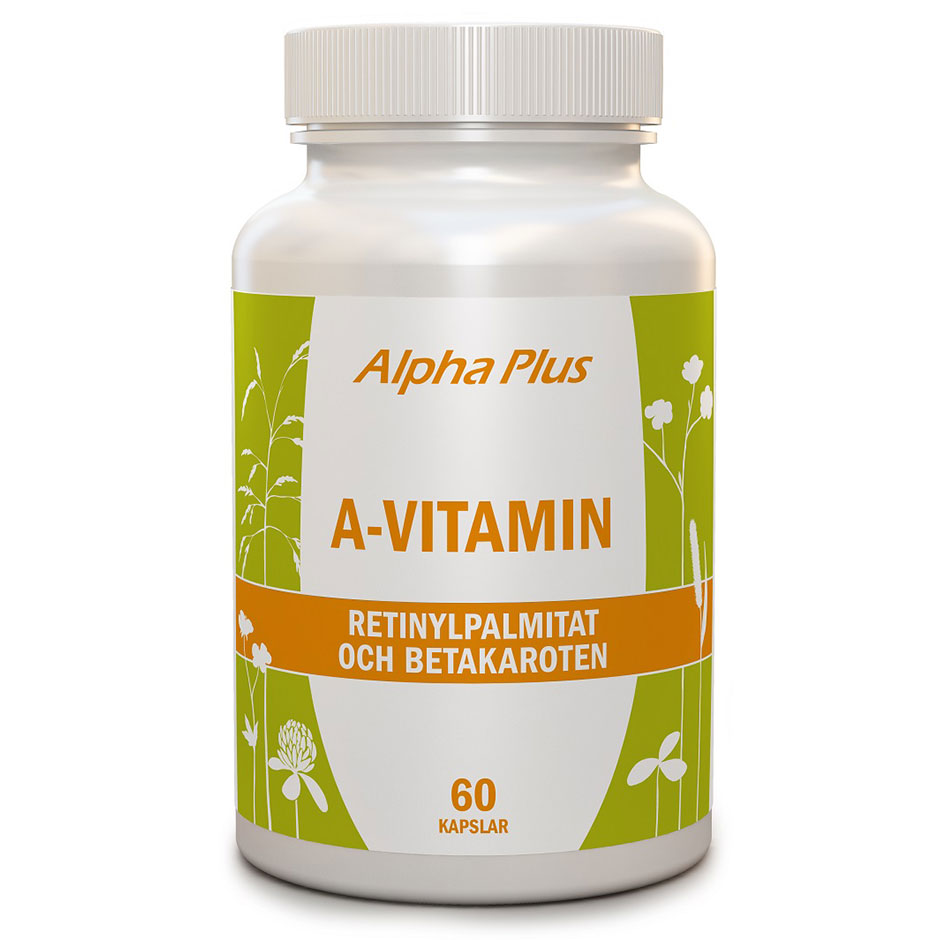 A Vitamin,  Alpha Plus Kosttillskott & Vitaminer