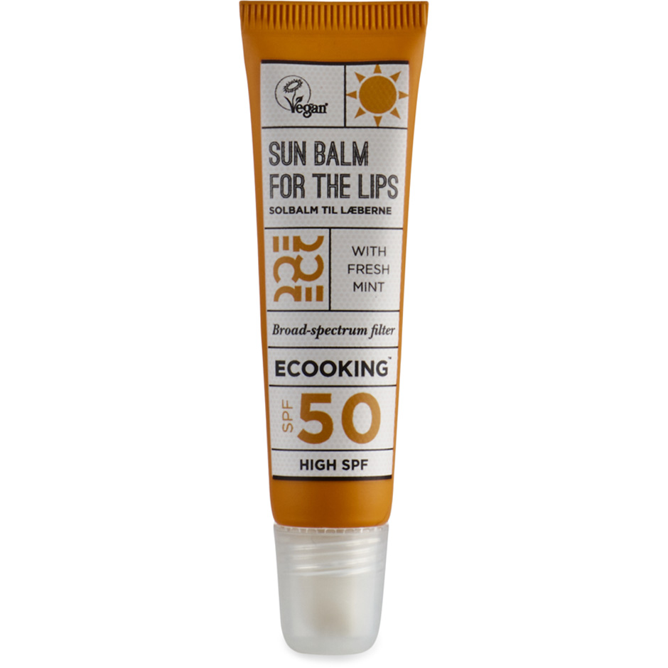 Sun Lip Balm SPF 50, 15 ml Ecooking Solskydd & Solkräm