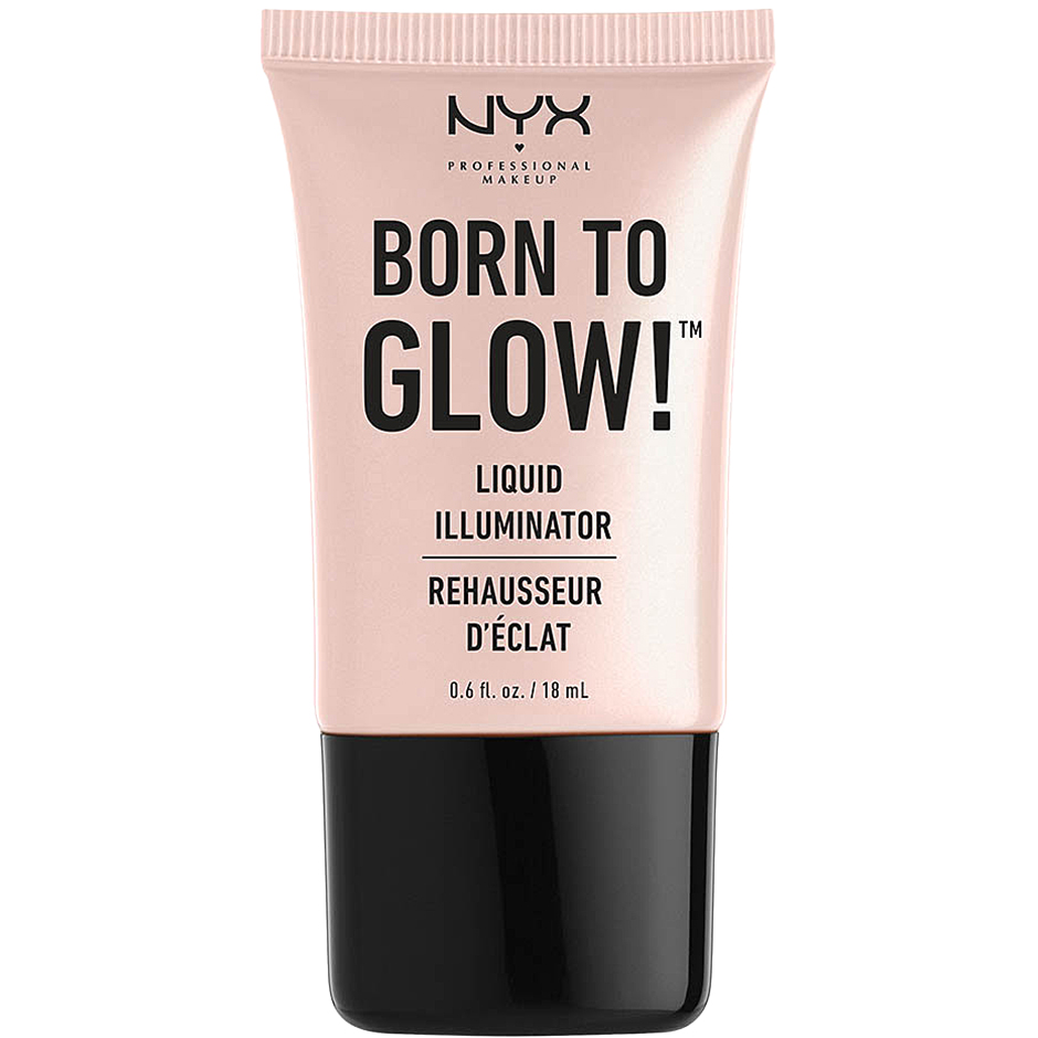 Köp NYX PROFESSIONAL MAKEUP Born to Glow Liquid Illuminator,  18ml NYX Professional Makeup Primer fraktfritt