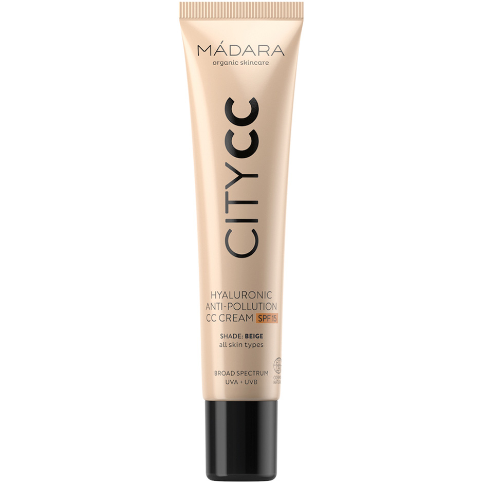 City CC Hyaluronic Anti-pollution CC Cream SPF 15, 40 ml MÀDARA Foundation