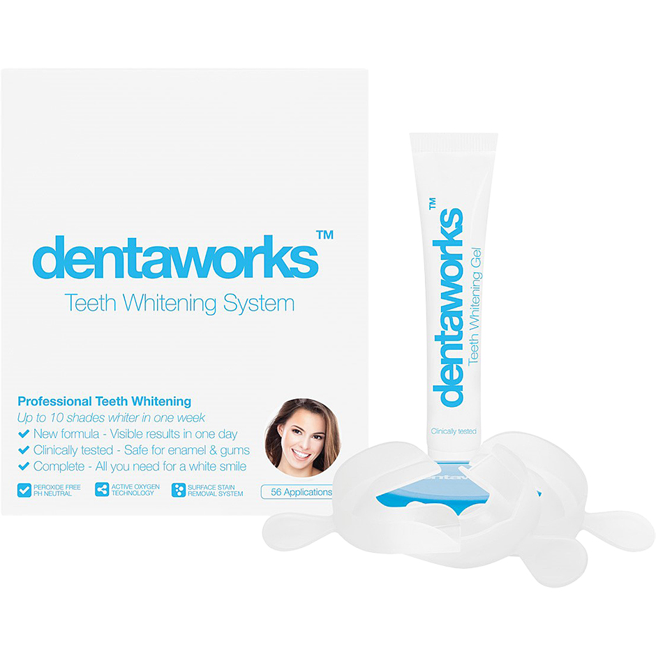 Köp Teeth Whitening System,  Dentaworks Tandblekning fraktfritt