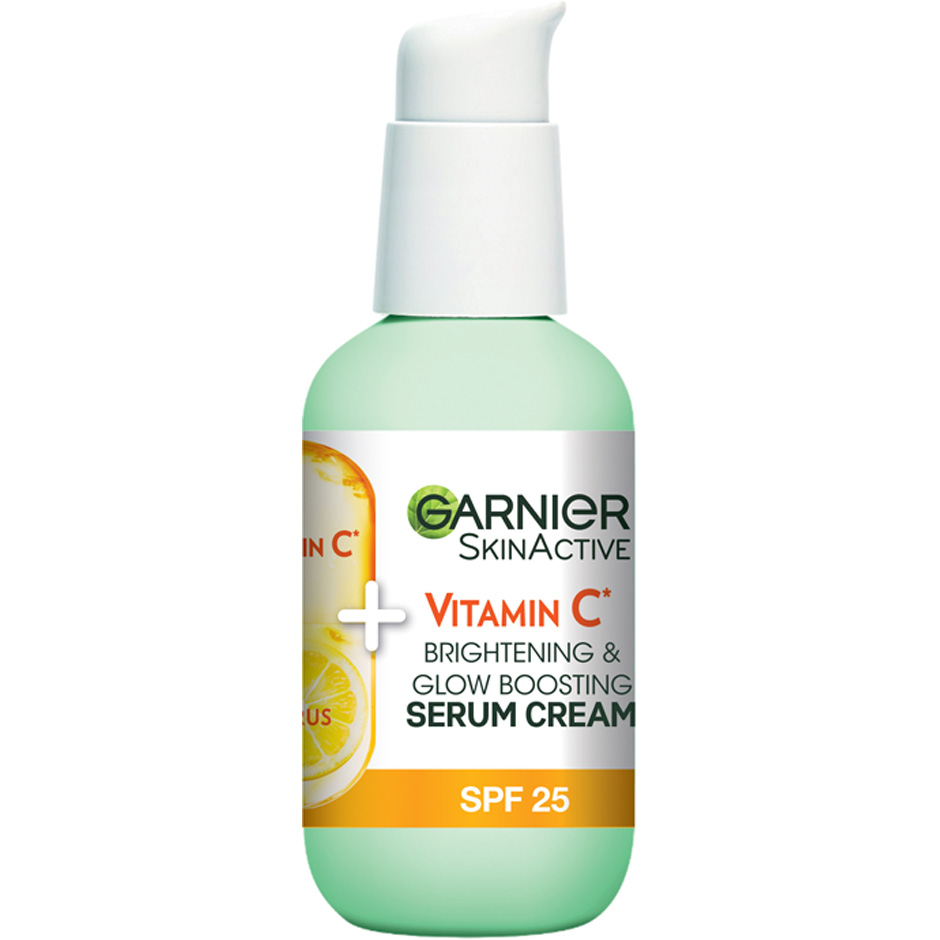 Skin Active Brightening Serum Cream 2 In 1 Vitamin C, 50 ml Garnier Dagkräm