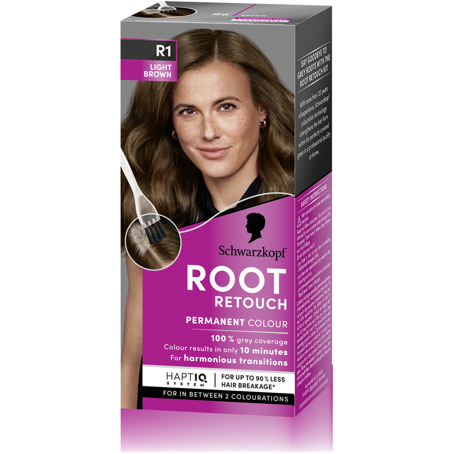 Schwarzkopf Schwarzkopf Root Retouch Permanent Color R1 Light Brown - 1 pcs