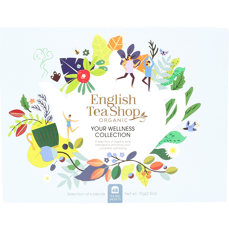 Your Wellness Collection Gift Tin, 54 g English Tea Shop Te & Kaffe