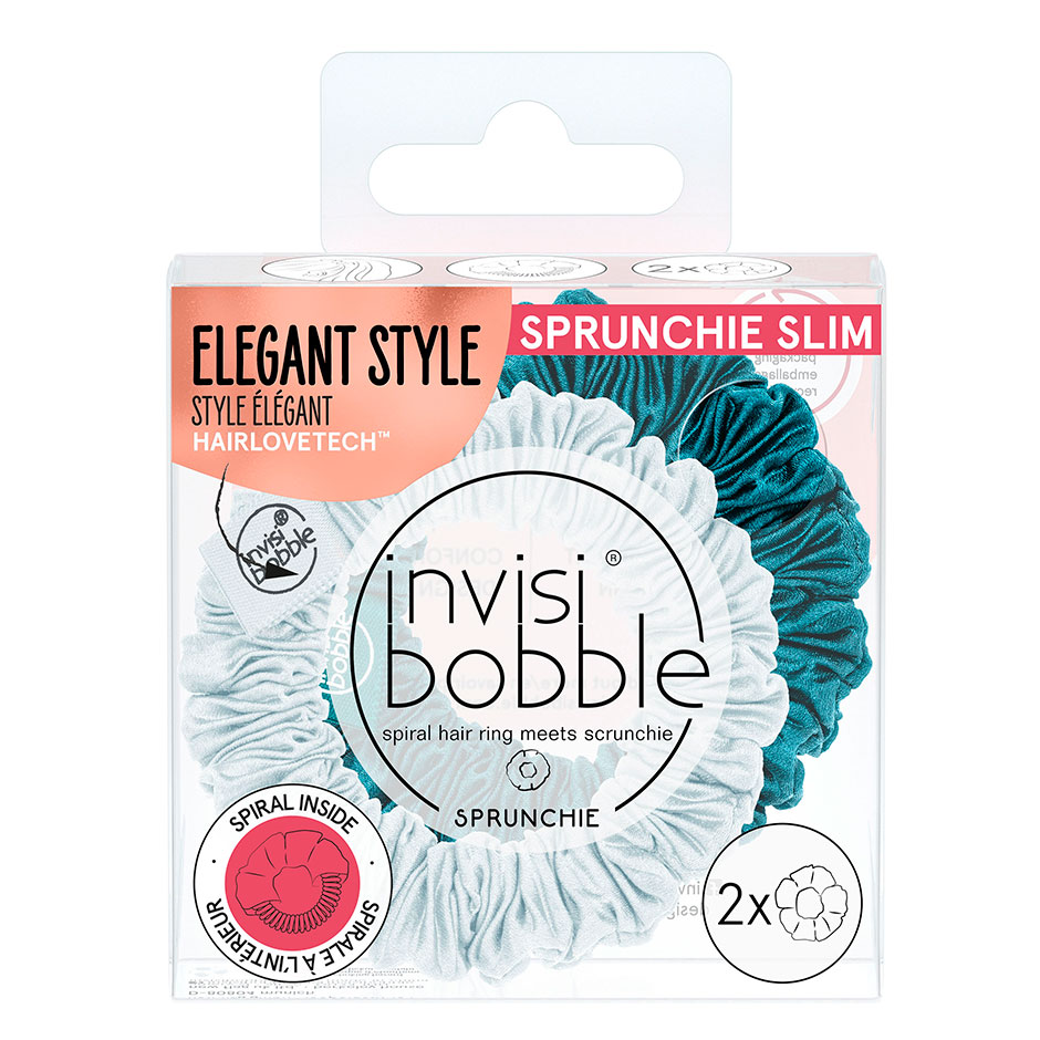 SPRUNCHIE SLIM Cool as Ice, 16 g Invisibobble Hårband & Håraccessoarer