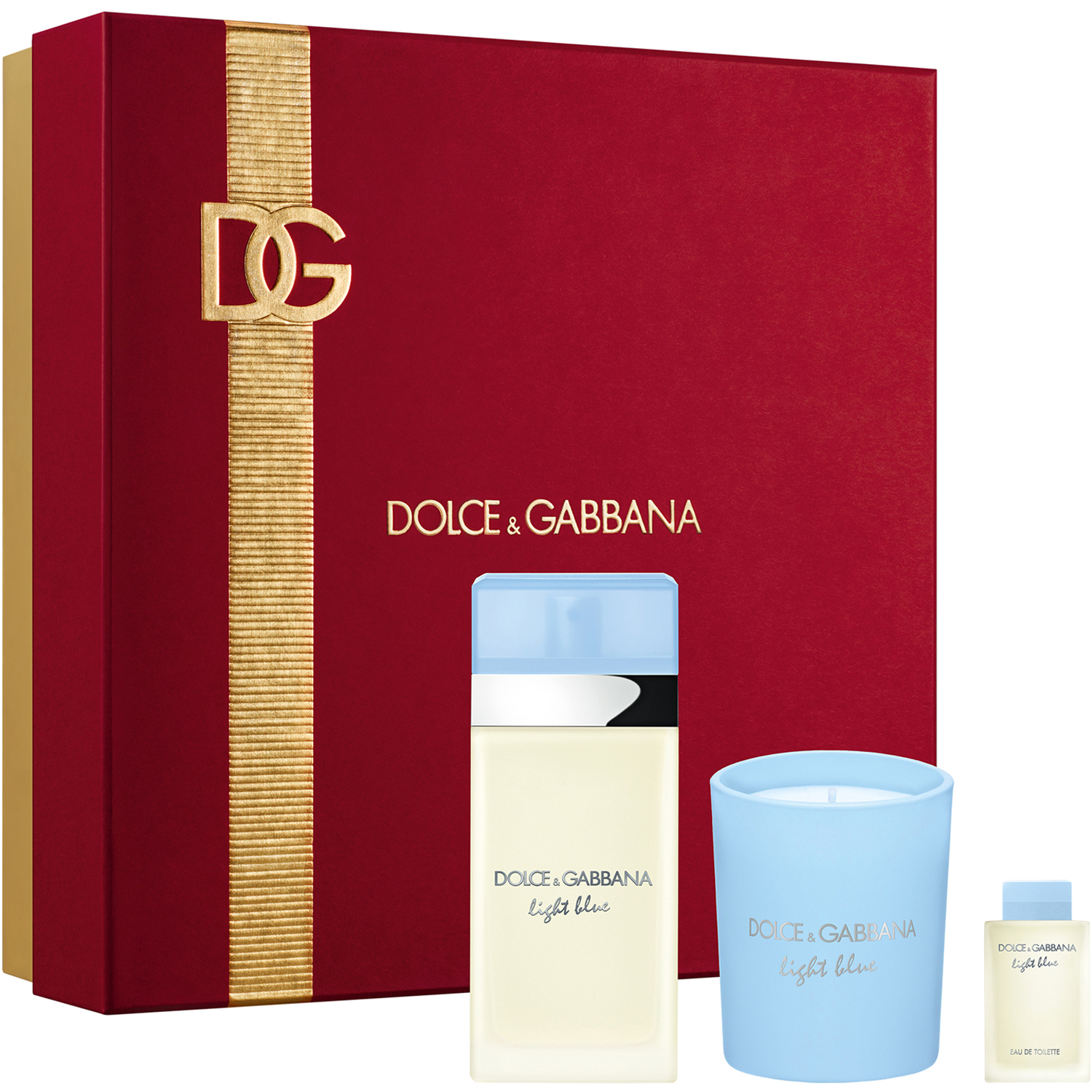 Light Blue 50 ml + Light Blue Candle + Miniature 5 ml
